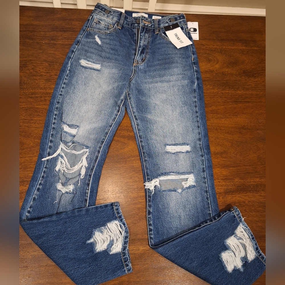 Kancan signature 90's straight denim jeans